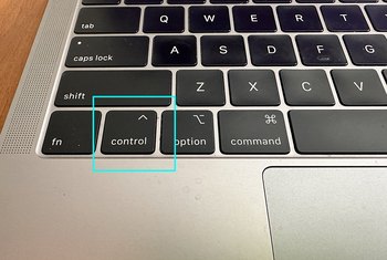 Right-click on a Mac using the control or Ctrl key.