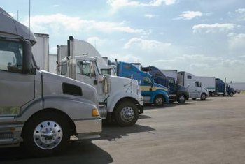 Companies with large fleets often lease their vehicles and other equipment.